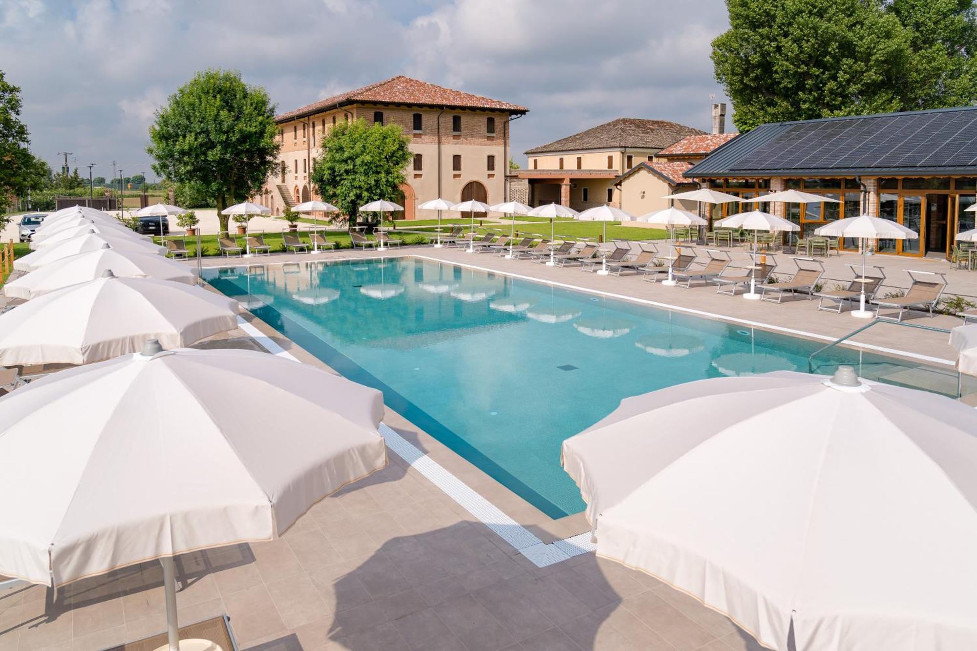 Barchessa Cappelletto Aparthotel Torre di Mosto Buitenkant foto
